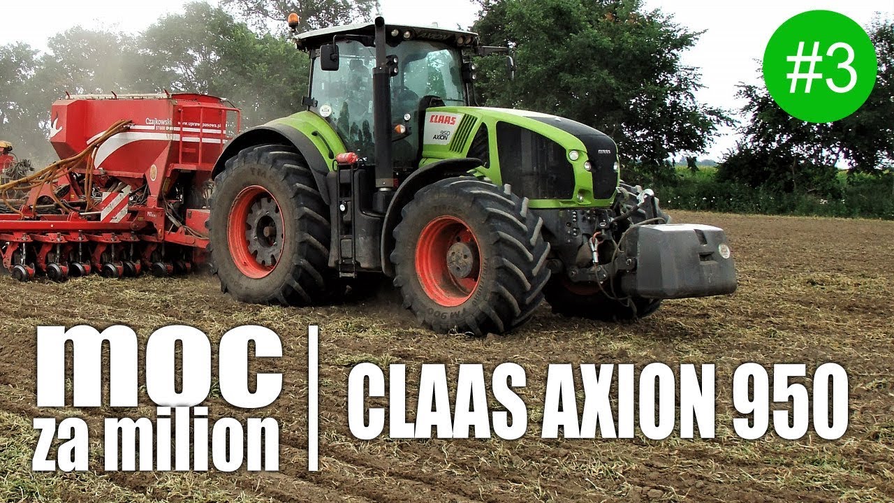 Moc za milion (#3): CLAAS AXION 950