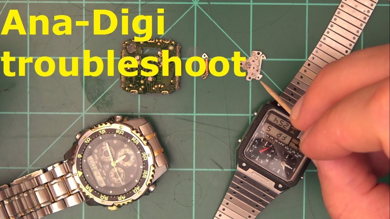 Ana-digi troubleshoot - Ep 81 - Vintage digital watches