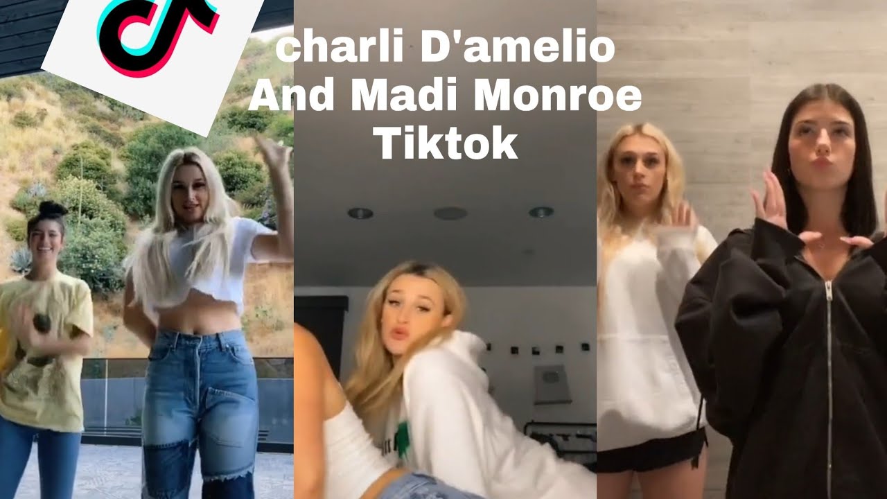 Charli D'amelio And Madi Monroe All Tiktok Complication