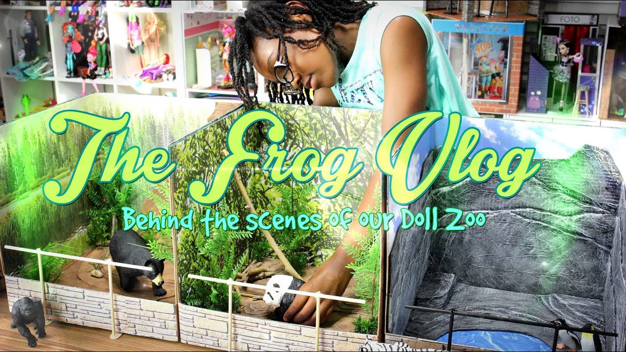 DIY - The Frog Vlog: How to Make: Doll Zoo | Behind The Scenes - Handmade - Doll - Crafts