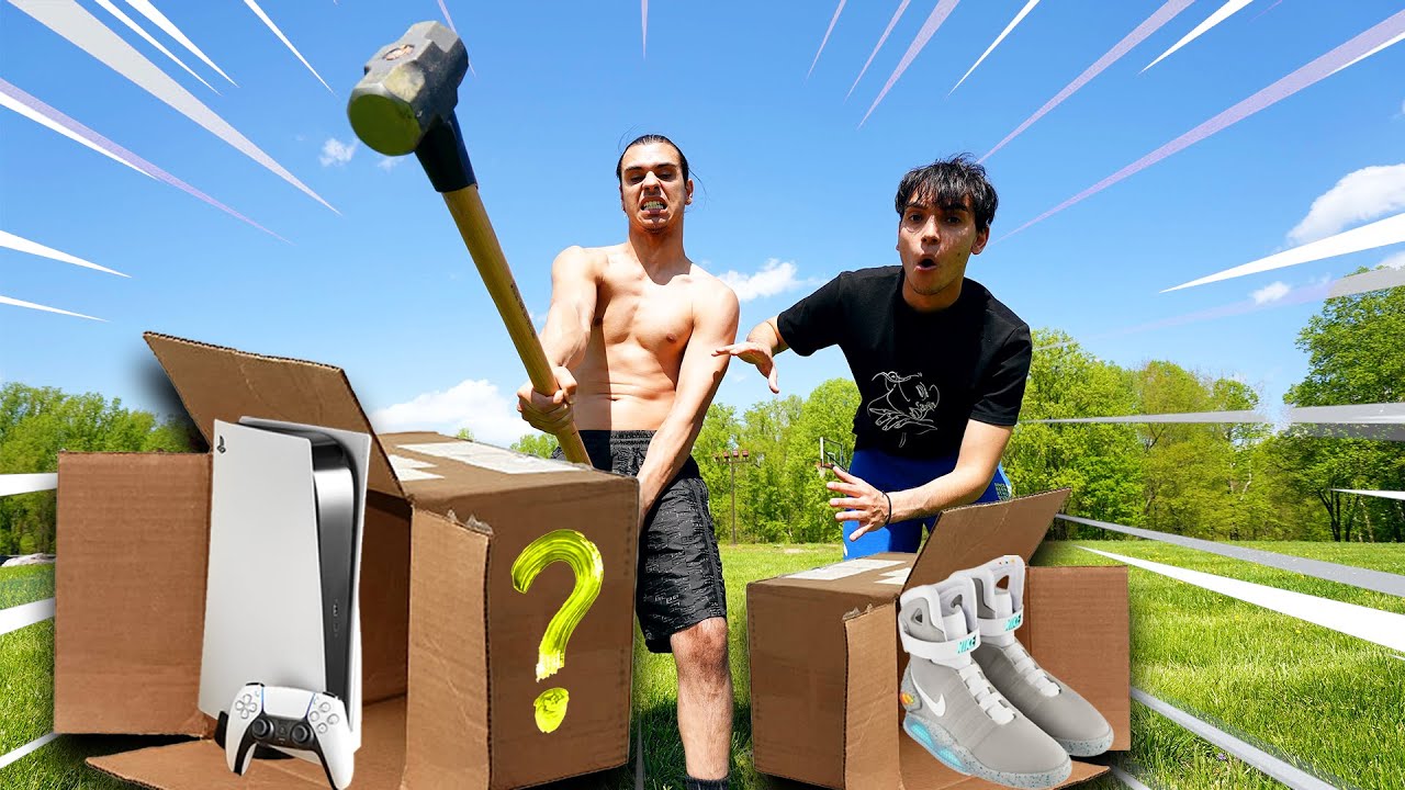 DON'T CRUSH THE WRONG MYSTERY BOX!
