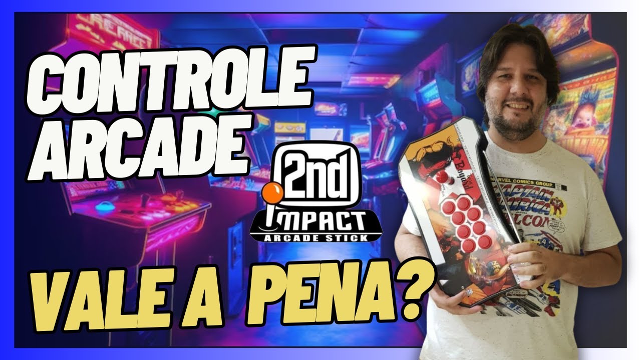 Controle Arcade 2nd Impact