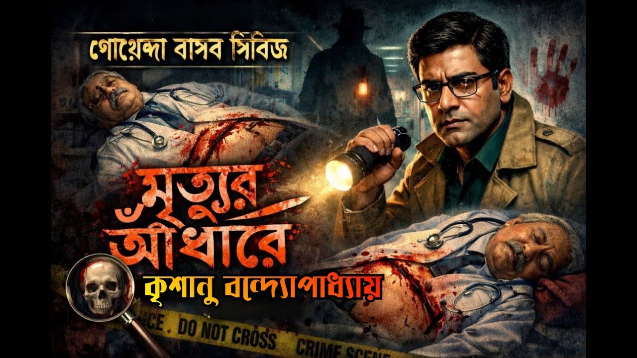 Goyenda Basab Audio Story | Mrityur Andhare | Bengali Audio Story | Sunday Suspense Goyenda Golpo
