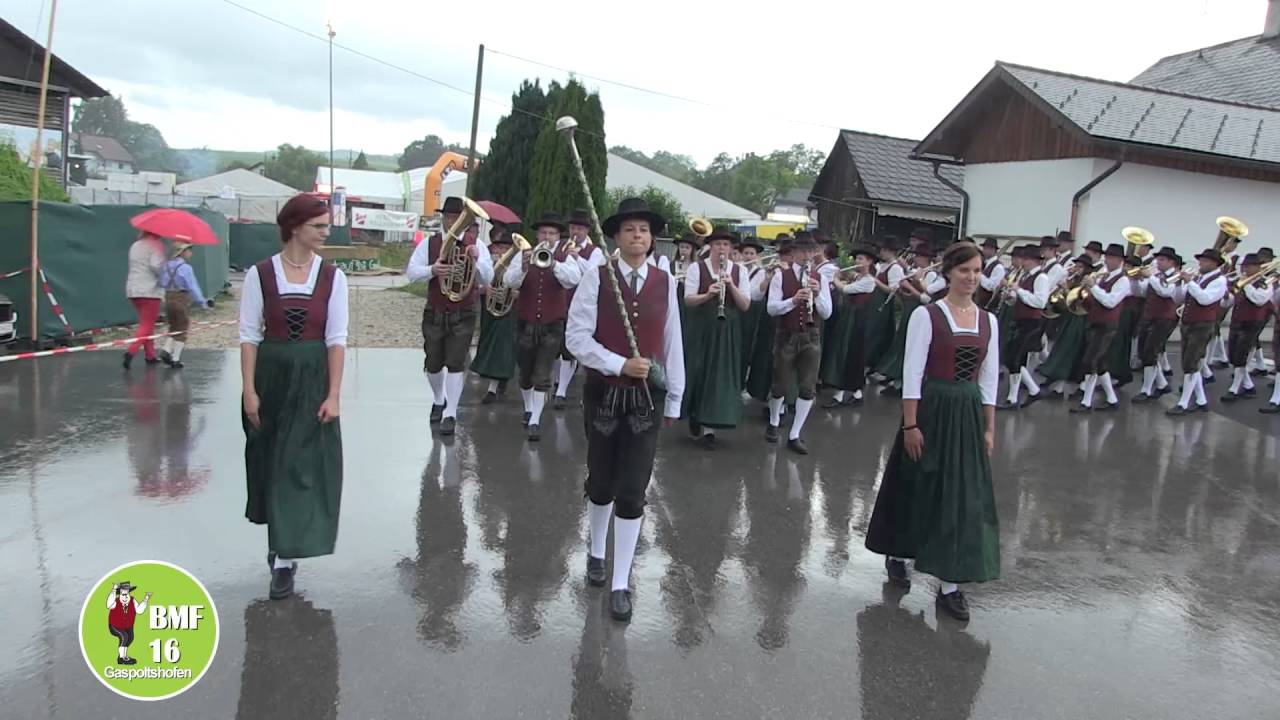 Musikverein Gaspoltshofen - Bezirksmusikfest Gaspoltshofen 2016 | Marschmusik | Blasmusik | Kapelle