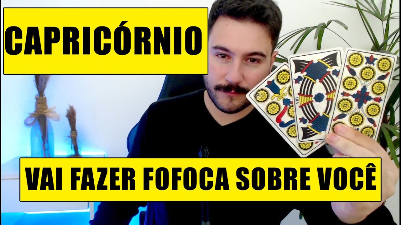 ♑ CAPRICÓRNIO: 💥 VAI FAZER FOFOCA SOBRE VOCÊ! 💥