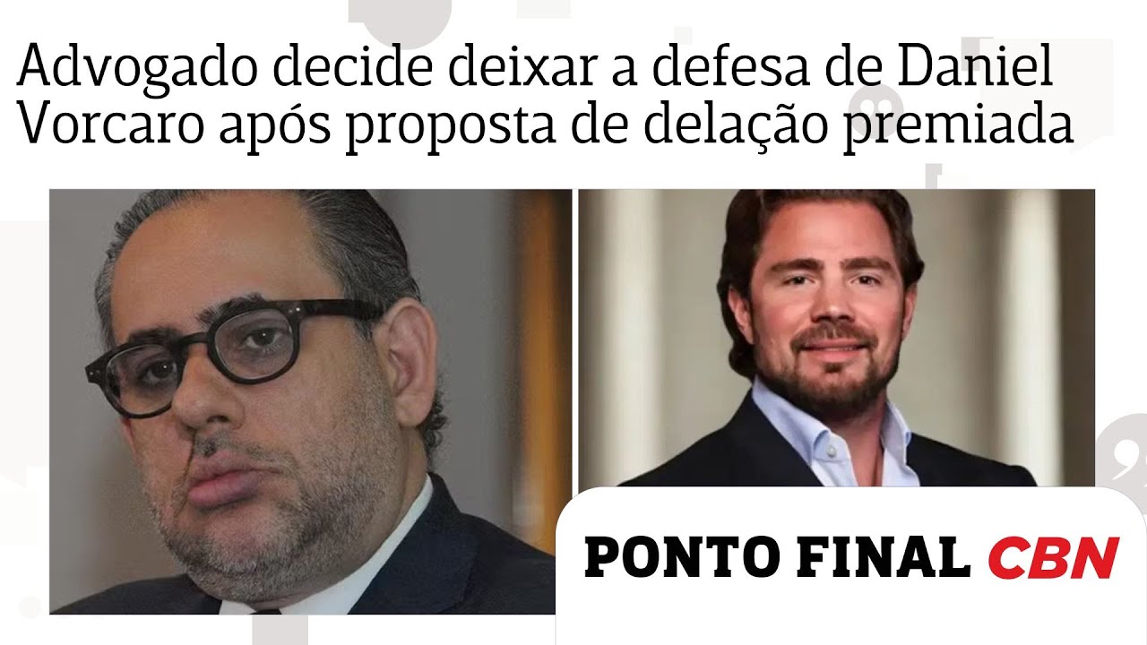 Advogado decide deixar a defesa de Daniel Vorcaro após proposta de delação premiada
