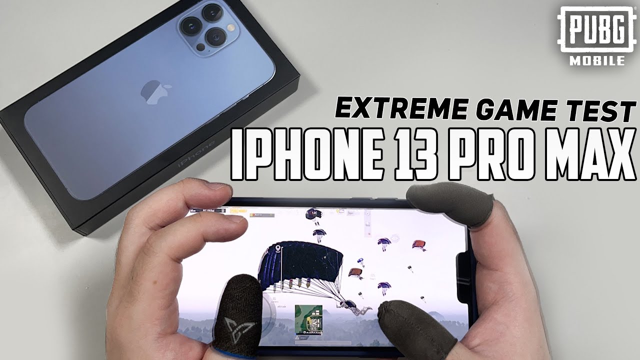 How Well Does PUBG MOBILE Run On iPhone 13 Pro Max? | 90 FPS Already? | Handcam