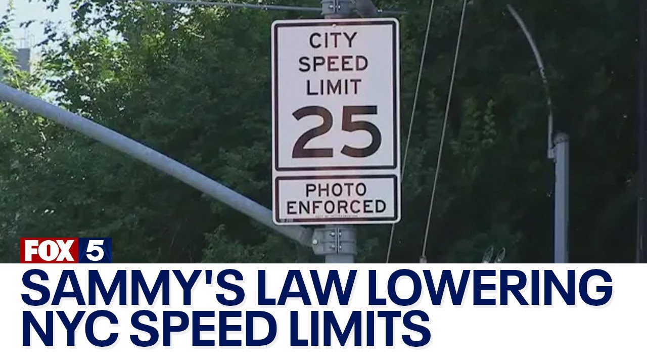 Sammy's Law lowering NYC speed limits to 20 MPH