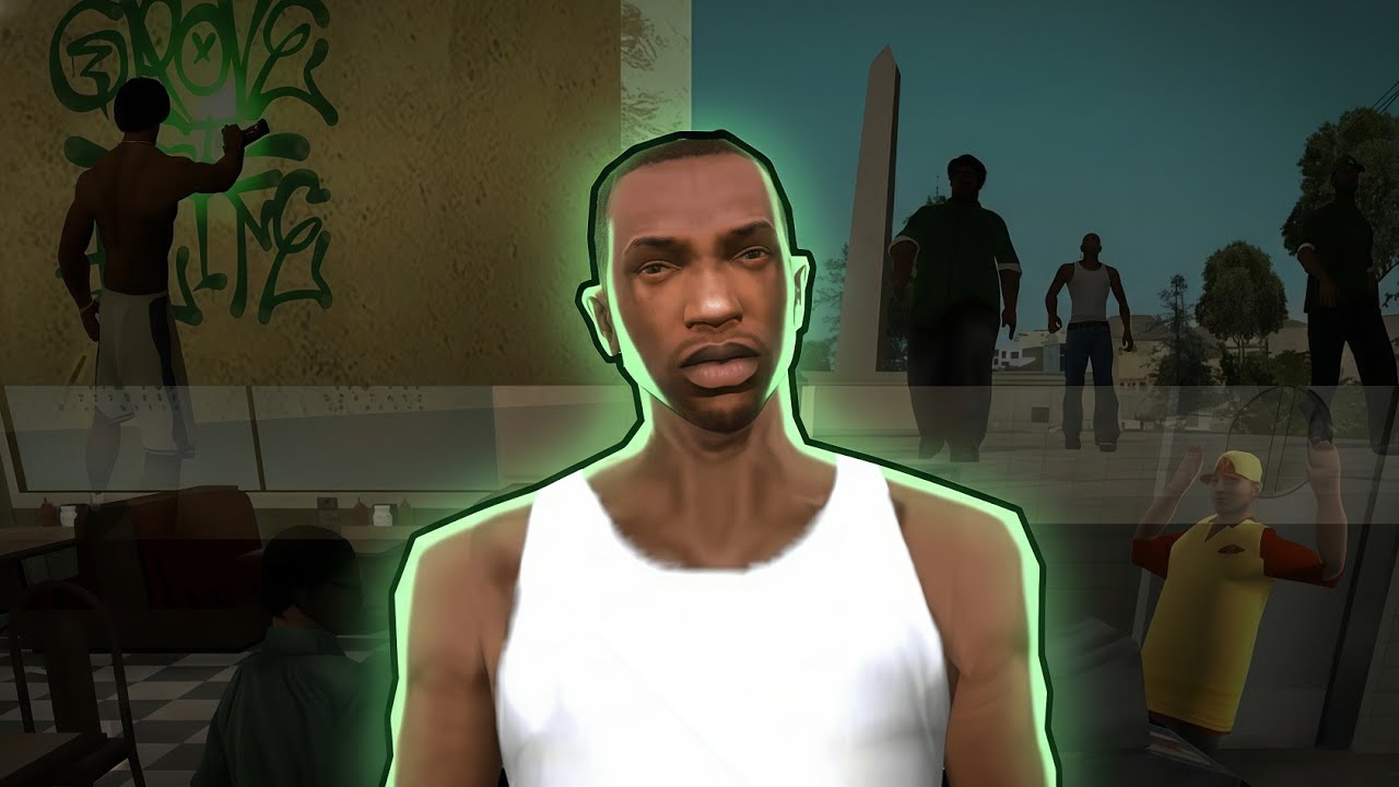 GTA San Andreas PARTE #1 SIN COMENTARIO | Big Smoke, Ryder y Grafitis | 4K 60FPS