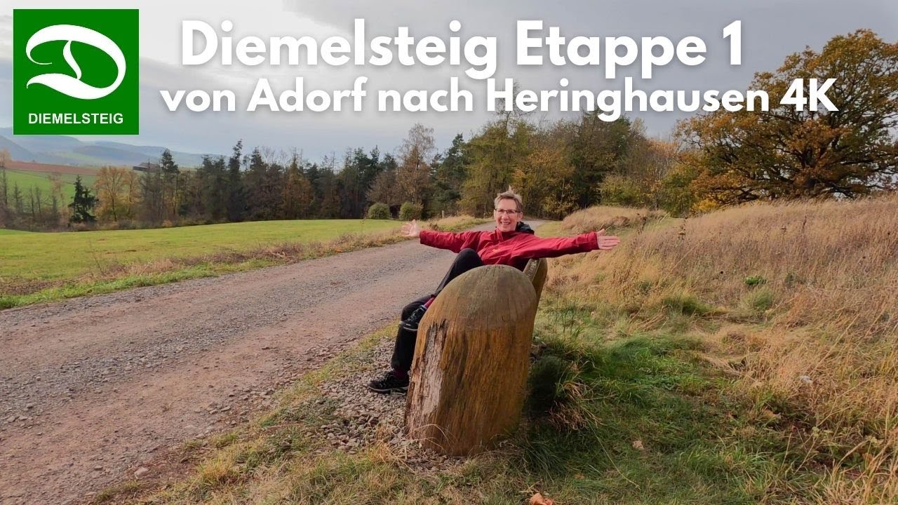 Diemelsteig Etappe 1 - Von Adorf nach Heringhausen (4K)