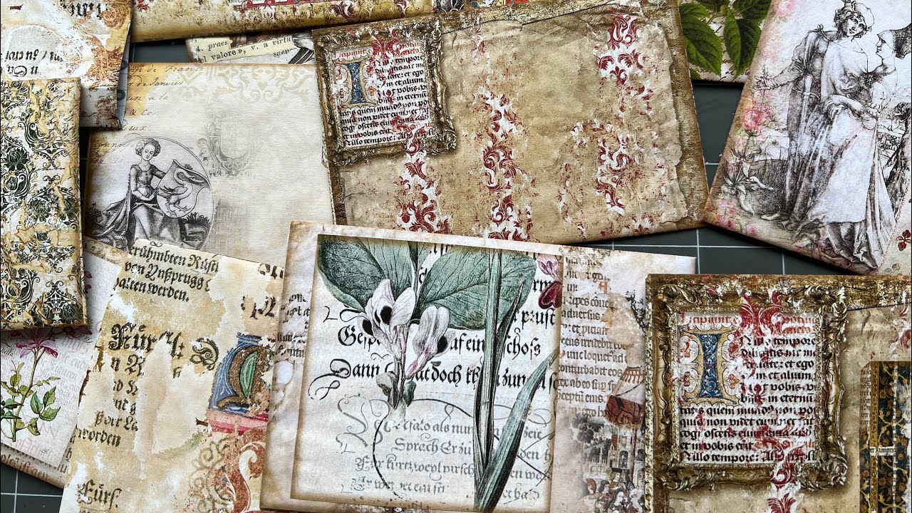 #roxysmedievalmiragemonday DTP 2024 | EP 10 Medieval Fragments | ENVELOPES AND journal cards