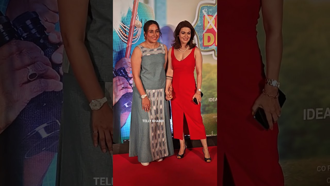 Shweta Gulati And Tejaswini Lonari At The Deffective Detective Special Screening today #shorts