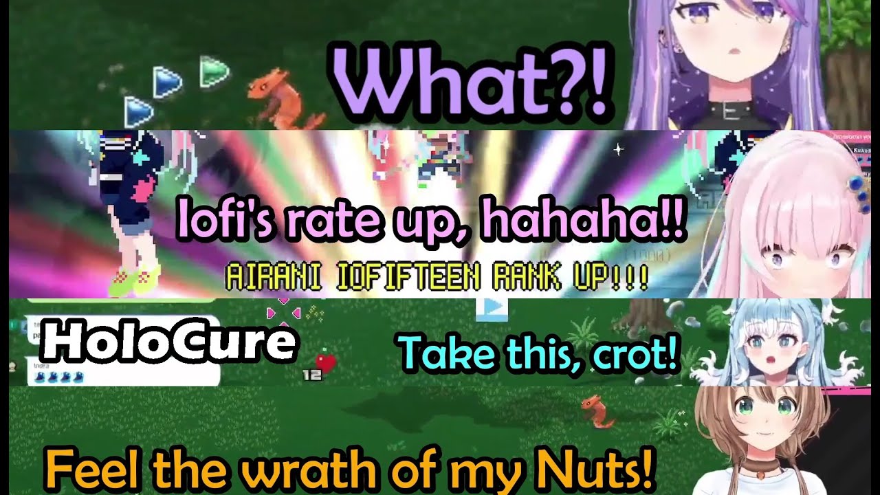 【HoloCure SPOILER ALERT】Iofi, Moona, Risu and Kobo Enjoy Playing As Themselves in Early Access
