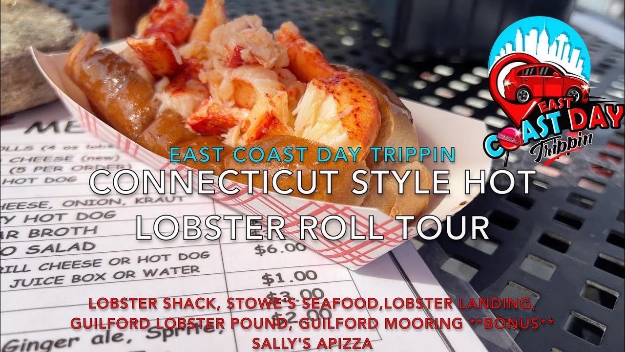 Connecticut Style Hot Lobster Roll Tour | Connecticut Day Trip | Sally's | East Coast Day Trippin