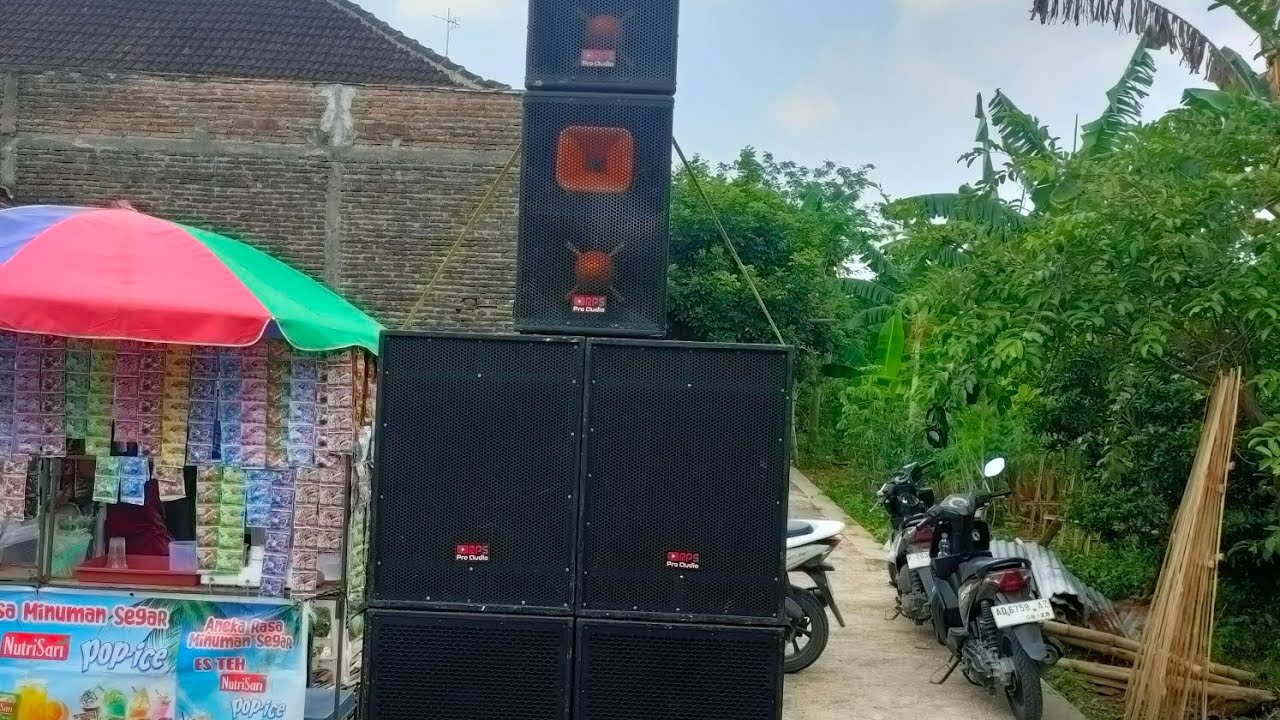 Spil alat dan penempatan spiker ditempat sempit RPS audio