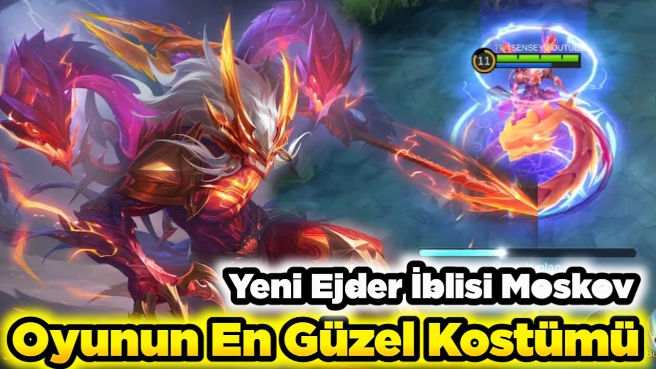 Oyunun Şimdiye Kadar ki En İyi Kostümü Ejder İblis Moskov 🐉 Mobile Legends