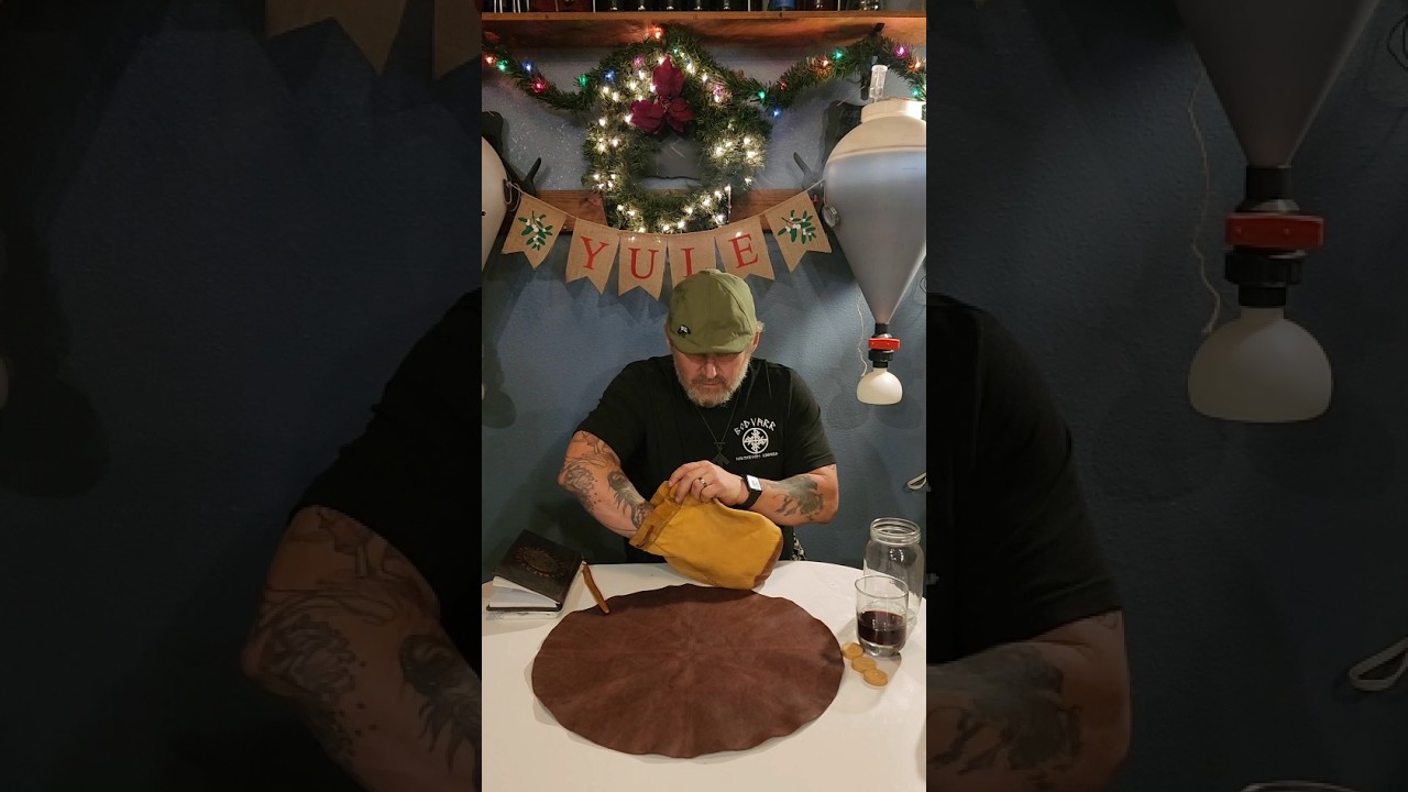 Kindred Rune Reading Yule 2024 #norsepagan #paganism #asatru #northwoodskindred #shorts