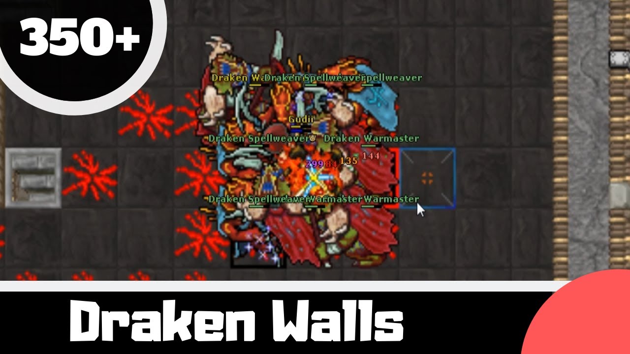 Draken Walls for Paladins [Tibia Solo RP]