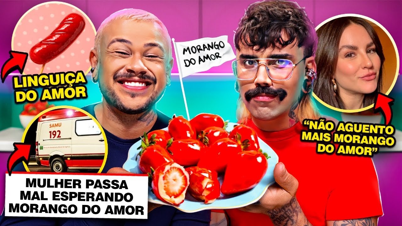 MORANGO DO AMOR: O DOCE QUE FEZ O POVO SURTAR | Diva Depressão