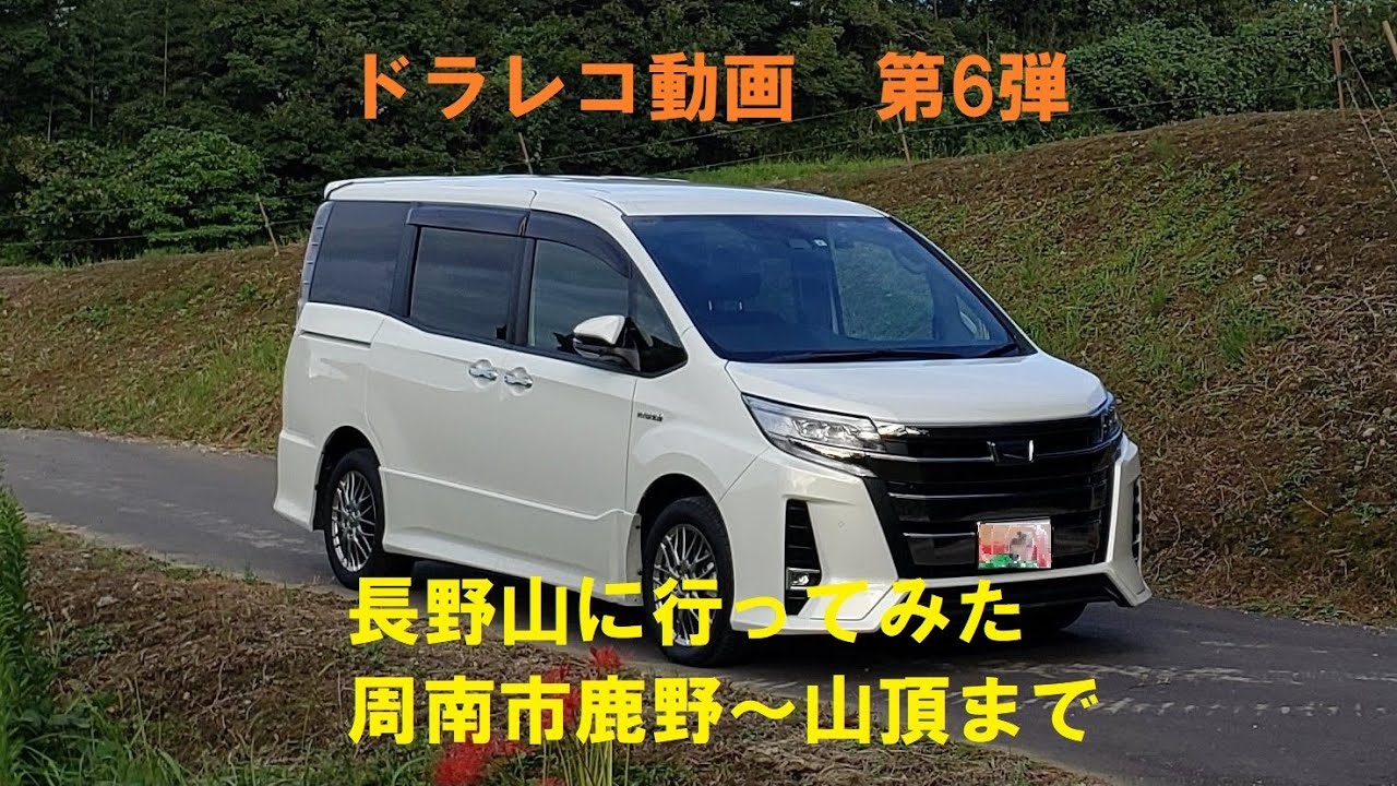 長野山に行ってみた　山口県周南市鹿野～山頂～ドラレコ動画_第6段/ハムスターHamster：すず (すもも)
