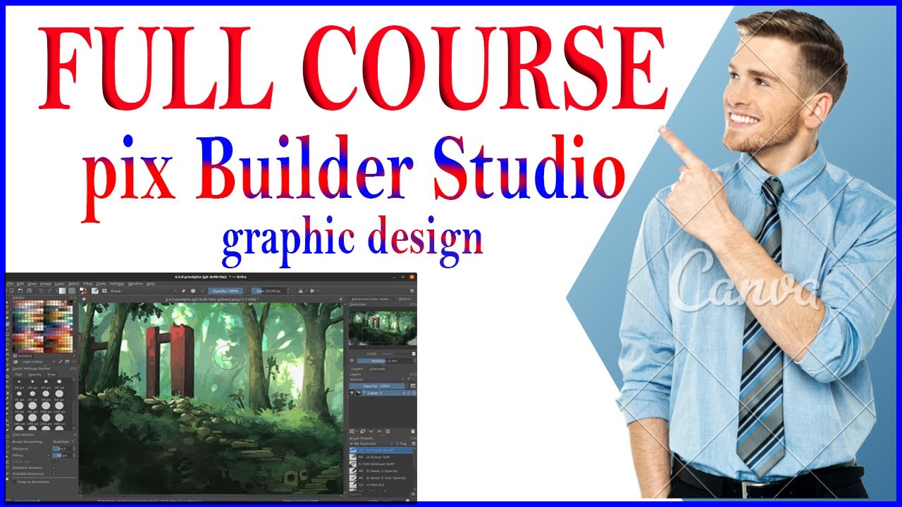 Full Course graphic design || Barashada pix Builder Studio