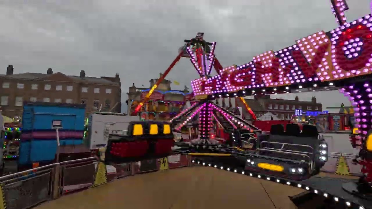 John Birch's High Voltage Lifting Twister Onride @ Kings Lynn Mart Fair 21/02/2026 