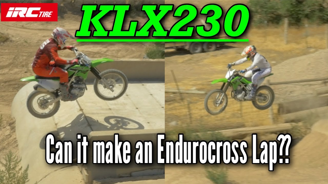 KLX 230! Can it make an Endurocross Lap?!
