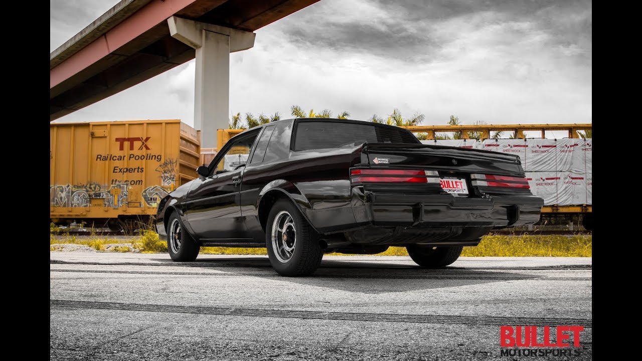 1987 Buick Grand National [4k] Ускоряем!