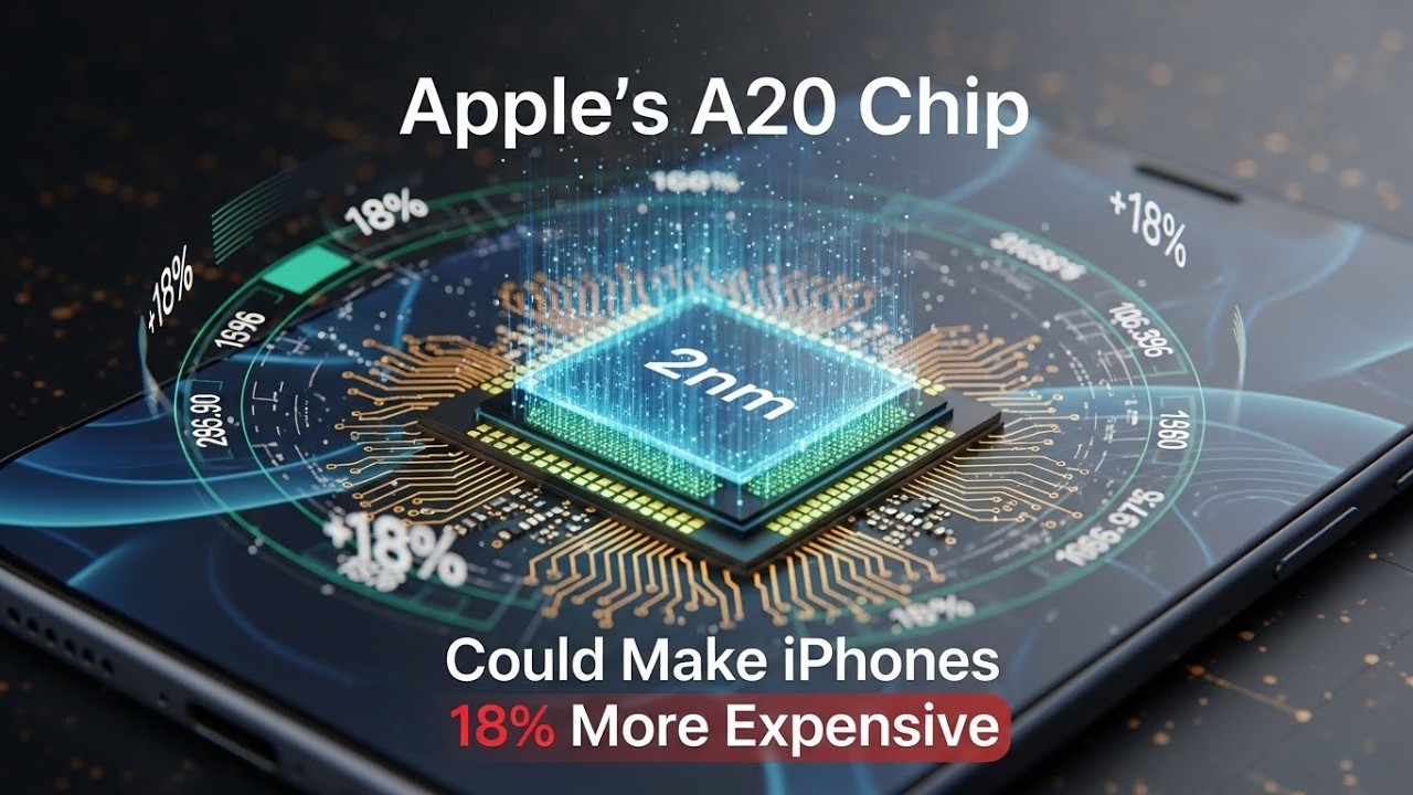 2-nanometrowy układ A20 firmy Apple może sprawić, że iPhone&rsquo;y będą droższe o 18 dolar&oacute;w