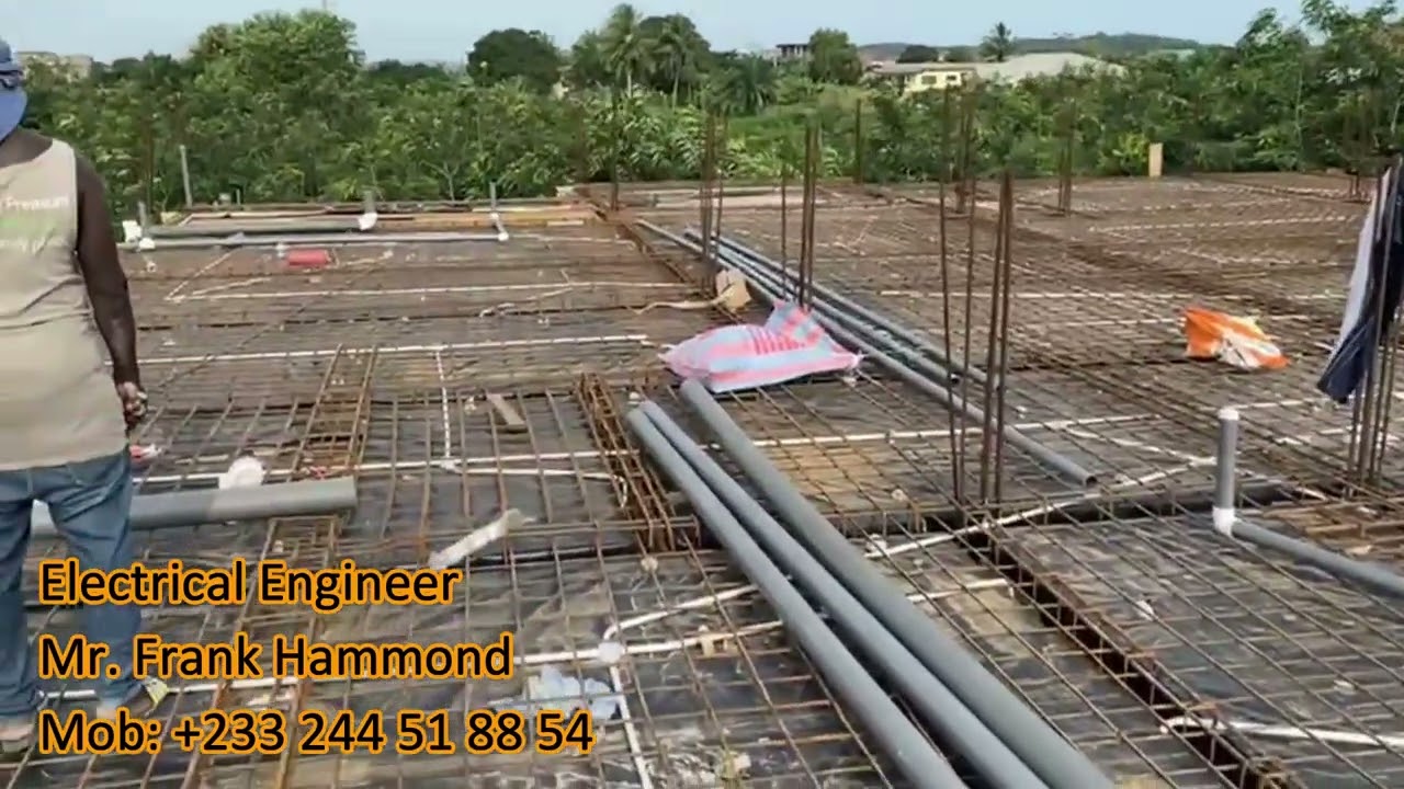 Building in Ghana | Ep-16 | Stephen & Esther | First Floor Decking Steel Works | #brightandclara