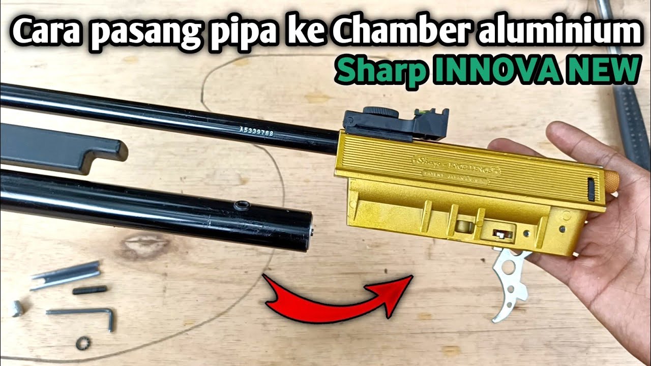 Cara pasang kembali pipa ke chamber Sharp INNOVA NEW