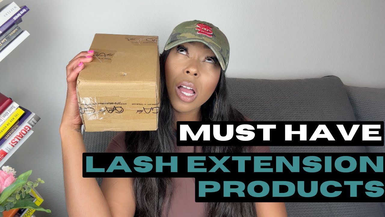 Eyelash Extension Supplies YOU NEED | Unboxing GALASH LASH Supplies