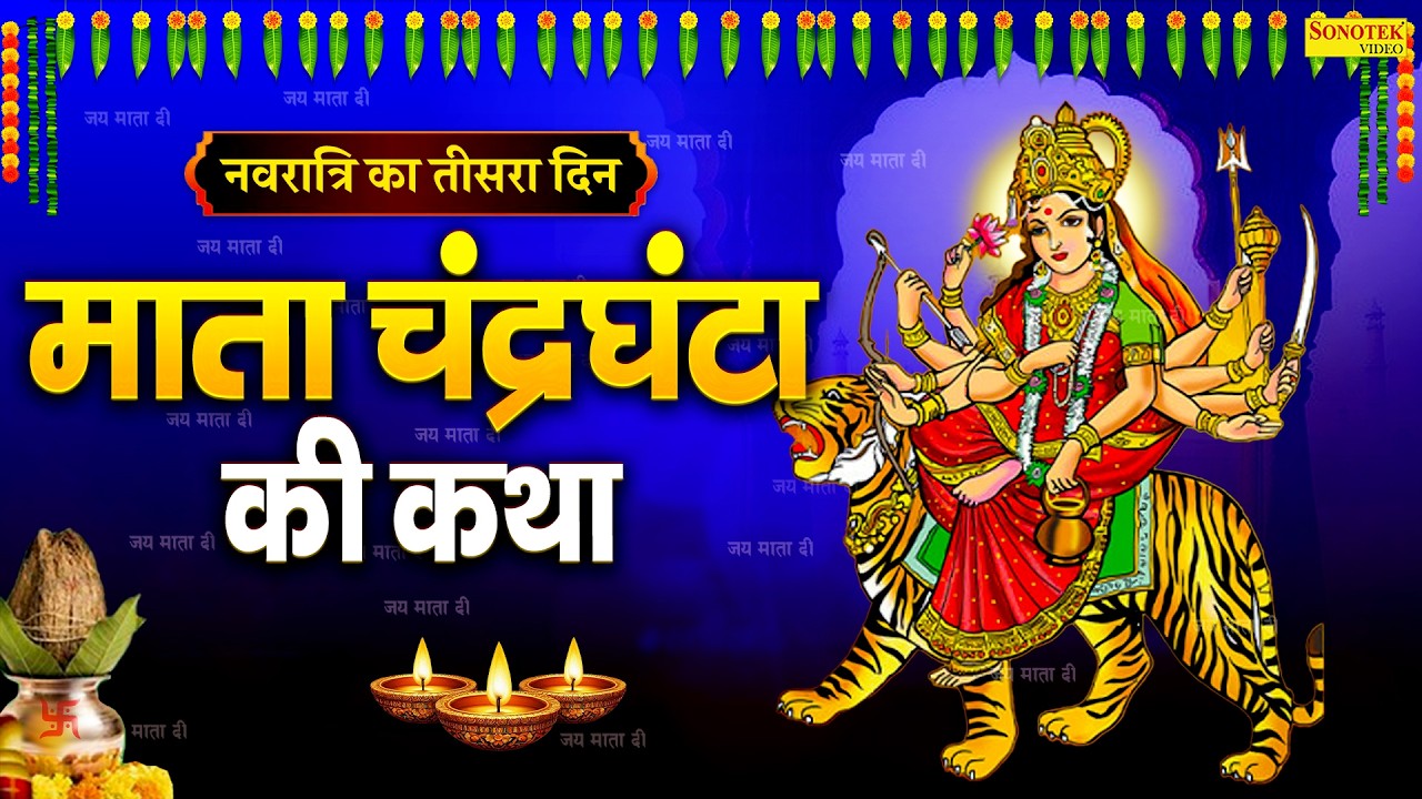 तीसरा नवरात्र स्पेशल~ चंद्रघंटा माता कथा | चंद्रघंटा माता कहानी | Ds Pal, Navratri Day-3, Mata Katha