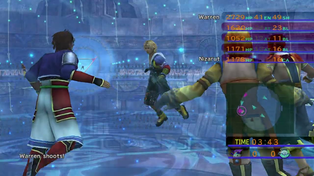Final Fantasy X HD Remaster - Luca - Blitzball - League - PlayStation 4