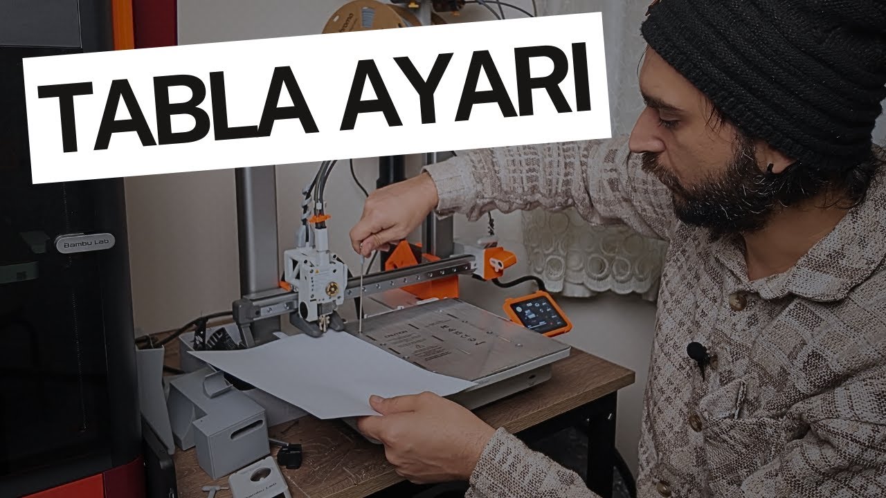 Bambu Lab A1 Manuel Tabla Kalibrasyonu | Bed Leveling