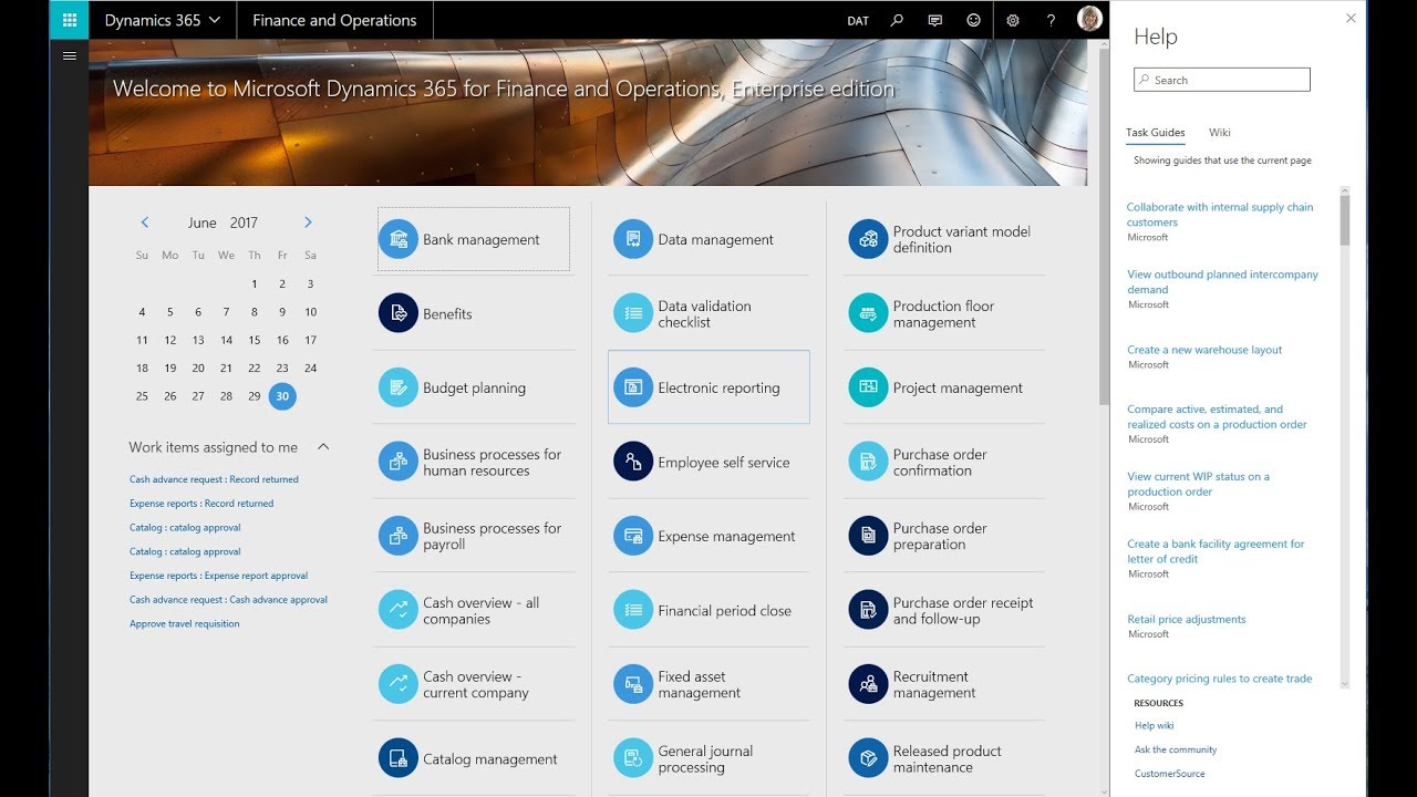 Dynamics 365 finance and operations technical training,D365F&O technical demo,Dynamics 365 F&O demo,
