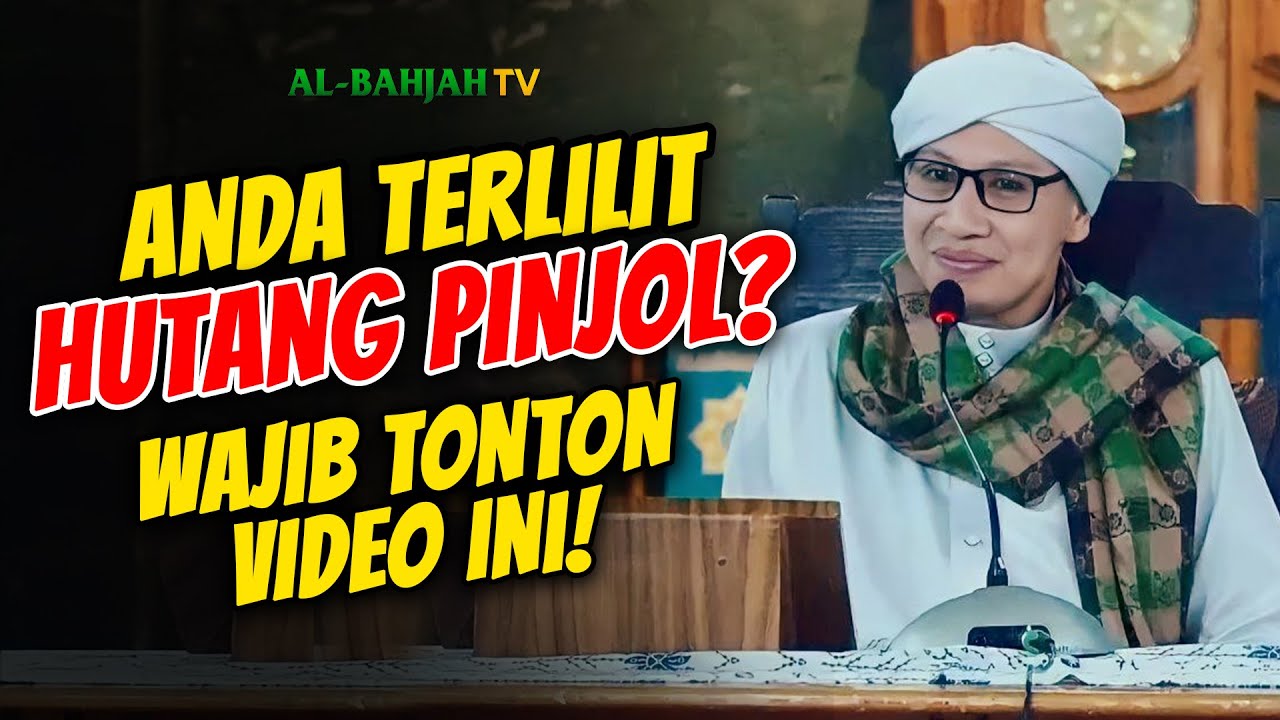 Guru Ngaji Terlilit Hutang Pinjol. Bagaimana Cara Taubatnya? | Buya Yahya