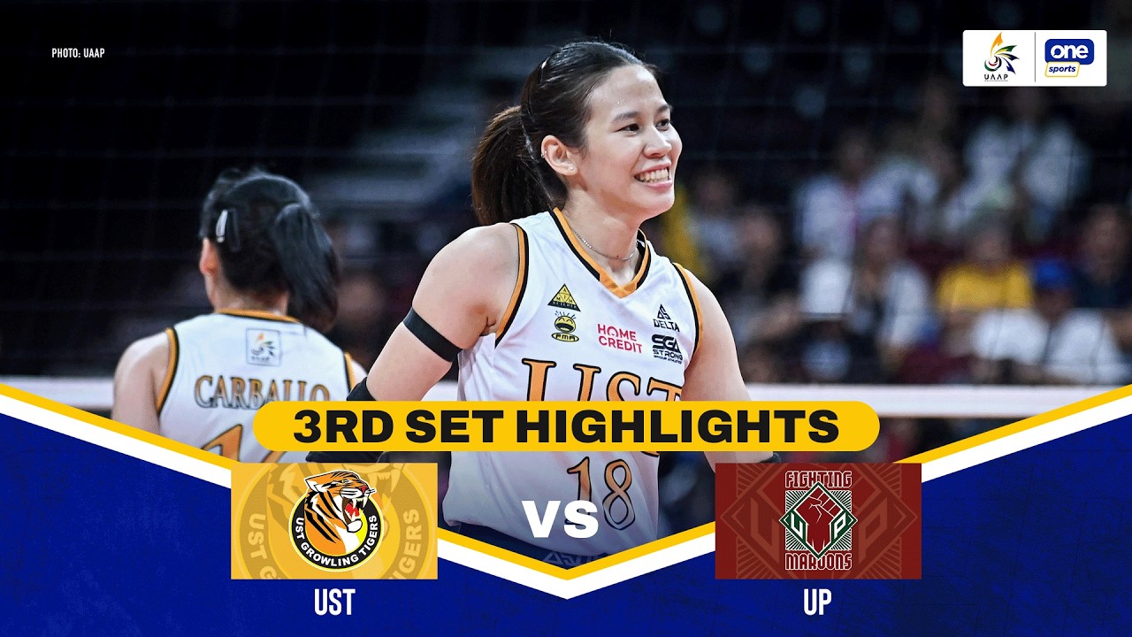 UST vs. UP | SET 3 HIGHLIGHTS | UAAP SEASON 88 WOMEN&rsquo;S VOLLEYBALL | MARCH 11, 2026