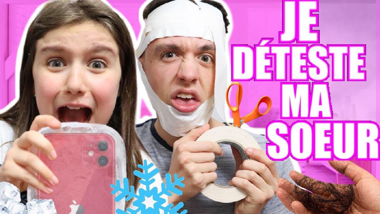 PRANK STORY FRÈRE VS SŒUR ! [SKETCH HUMOUR FUN]