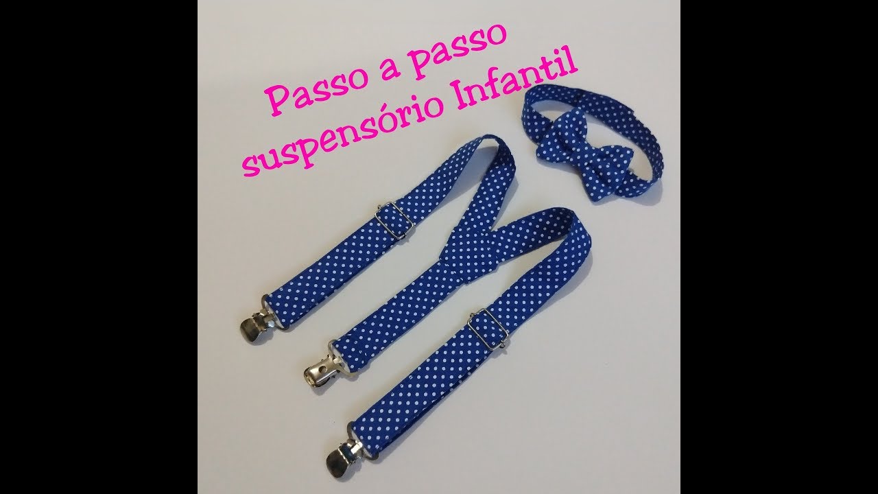 Suspensório Infantil Com Regulagem