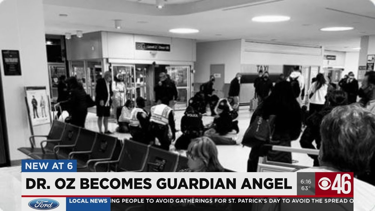 Dr. Oz becomes guardian angel by aiding police in resuscitating man