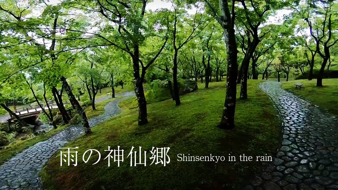 雨の神仙郷 Shinsenkyo in the rain