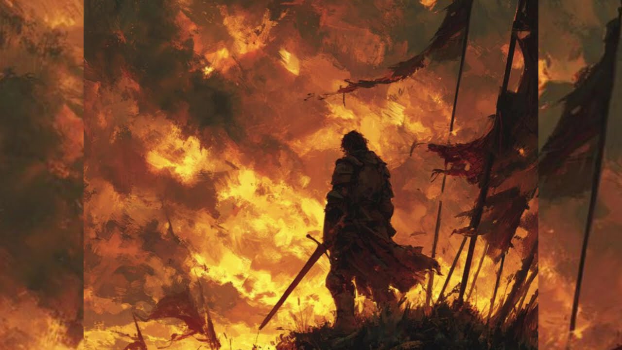 When the broken warrior fights on...