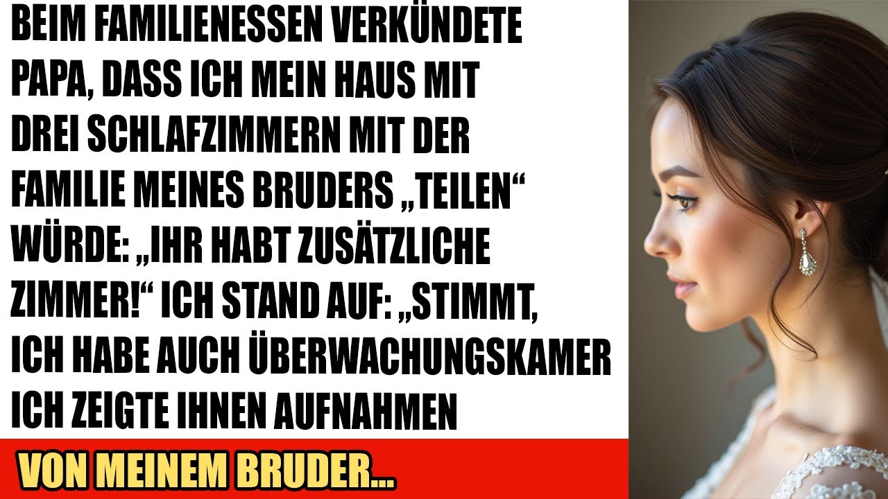 Meine Familie wollte, dass ich meinen Bruder aufnehme – dann zeigten Kameras, was er wirklich tat