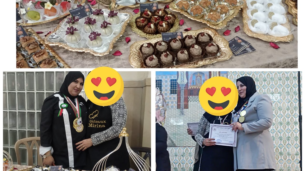 أجواء معرض 8مارس♥️كيفاش جاز نهاري وشكون تلاقيت🤔و الحلويات لي شاركت بيها🇩🇿