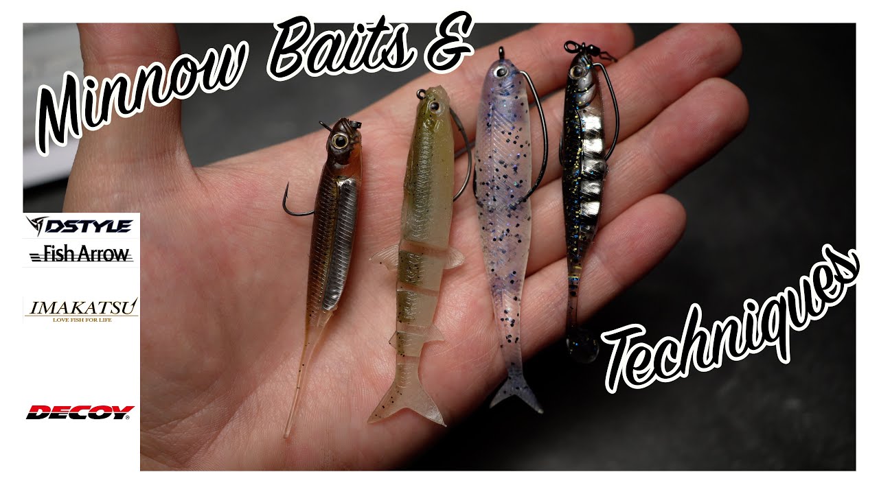 Minnow Baits and Techniques!!! Fish Arrow, Imakatsu & Dstyle