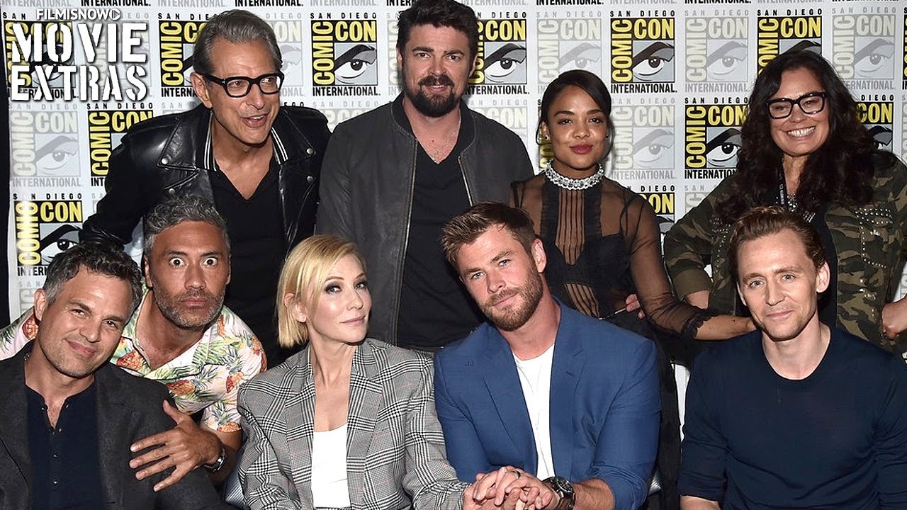 Thor: Ragnarok | Marvel Booth Signing & Interviews from SDCC 2017