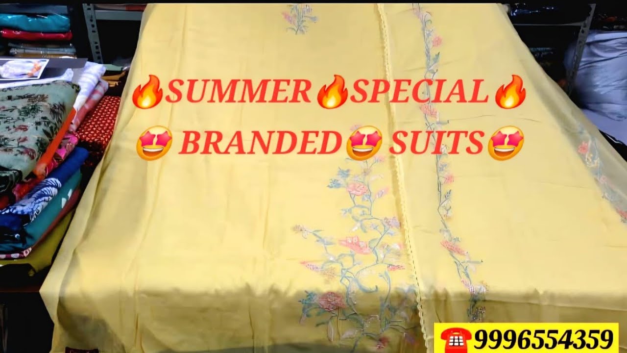 💥🌞 SUMMER DHAMAKA | गर्मियों के🔥Latest🔥Branded Suits 👗🤩Must Watch🤩