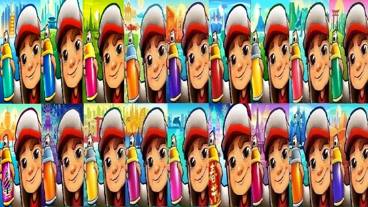 Subway Surfers DUBAI VS SEOUL Bangkok  Zurich San Francisco Venice Atlanta  chinese version London