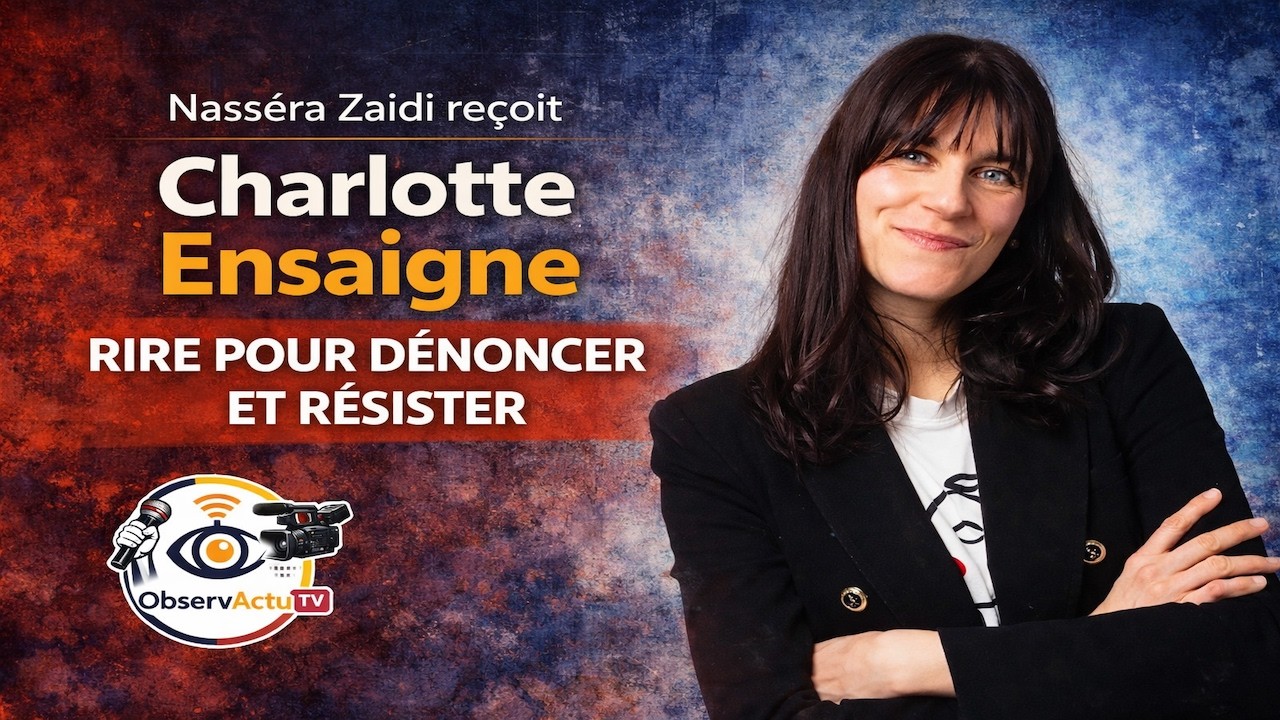 Charlotte Ensaigne – L’art de la satire contre la propagande ! 